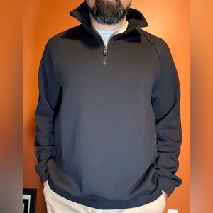 lululemon athletica Black Quarter-Zip Sweater